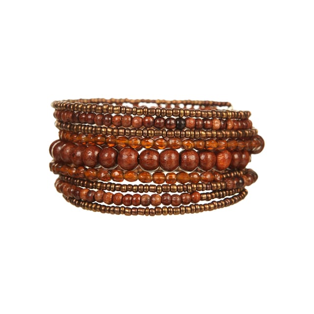 DCA Wood, Glass Bracelet (DC1120BR)