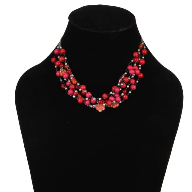 DCA Wood, Glass Necklace (DC4003NK)