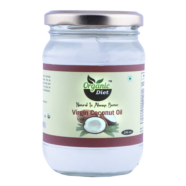 Organic Virgin Coconut Oil 250 ml / Nariyel / Khopra Oil