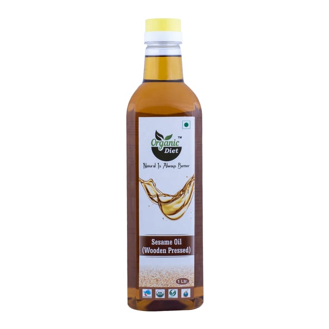 Organic White Sesame Oil - White Til 1 ltr