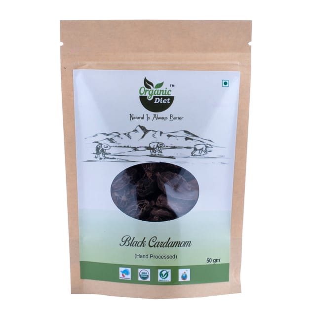 Black Cardamom / Badi Kali Ilaichi 50 gm