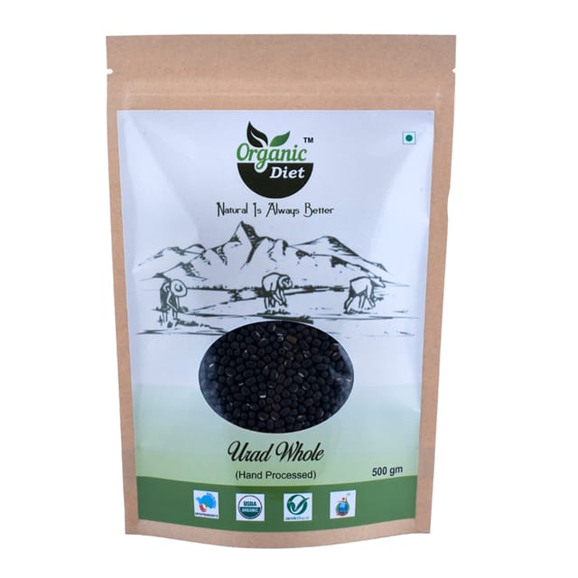 Urad Dal Whole 500 gm / Sabut Urad / Kali Urad