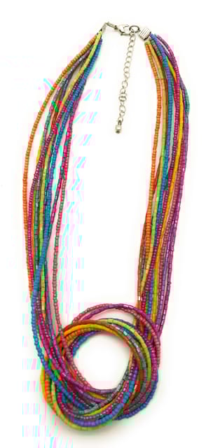 DCA Gold-plated Plated Glass Necklace (4466)