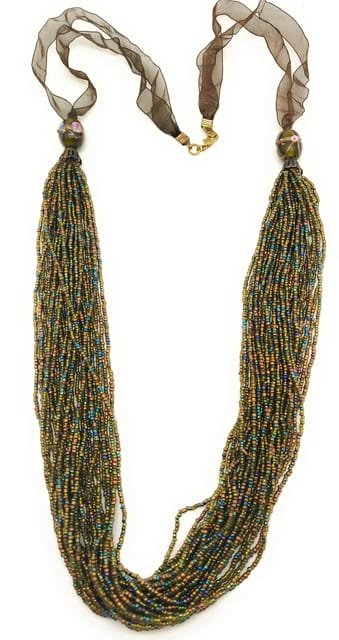 DCA Gold-plated Plated Glass Necklace (4474)