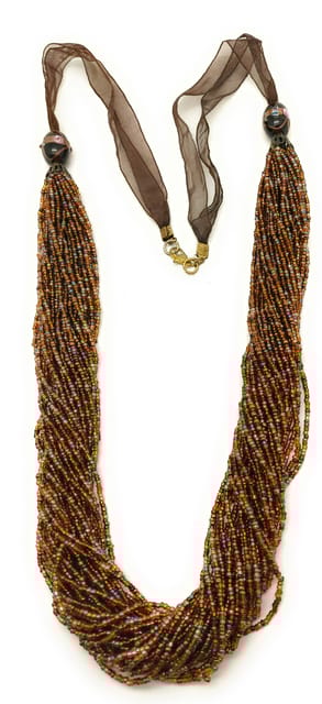 DCA Gold-plated Plated Glass Necklace (4477)