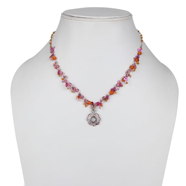 DCA Glass, Brass Necklace (DC4352NK)