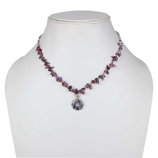 DCA Glass, Brass Necklace (DC4349NK)