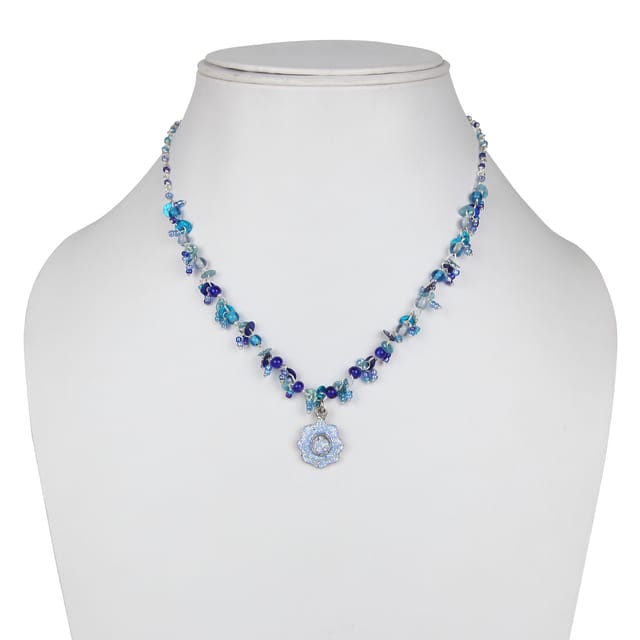 DCA Glass, Brass Necklace (DC4348NK)