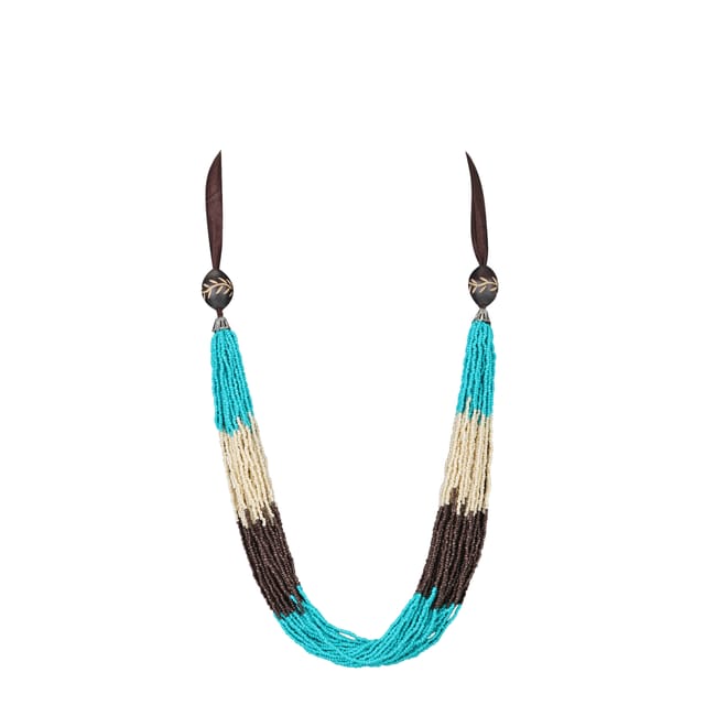 DCA Glass, Wood Necklace (DC4049NK)