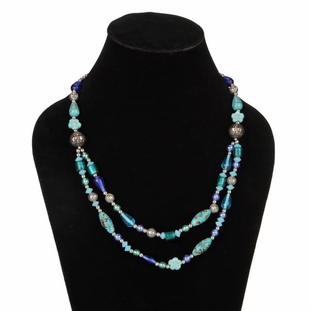 DCA Glass, Brass Necklace (DC4059NK)