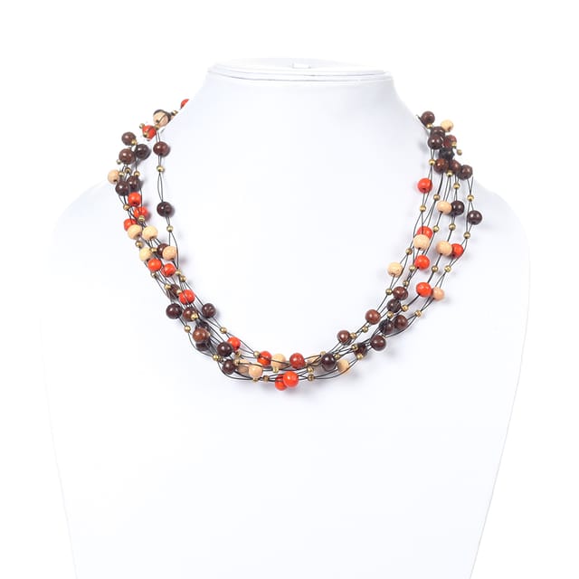 DCA Wood, Steel Necklace (DC4200NK)