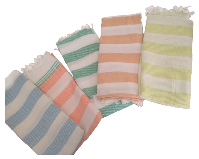 Handmade Fancy 5 Cotton Towel Set (VH006)