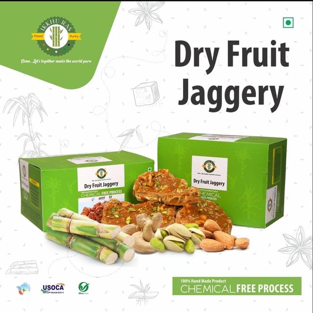 Dry Fruit Jaggery 800 gm / Gud ki Patti / Gur