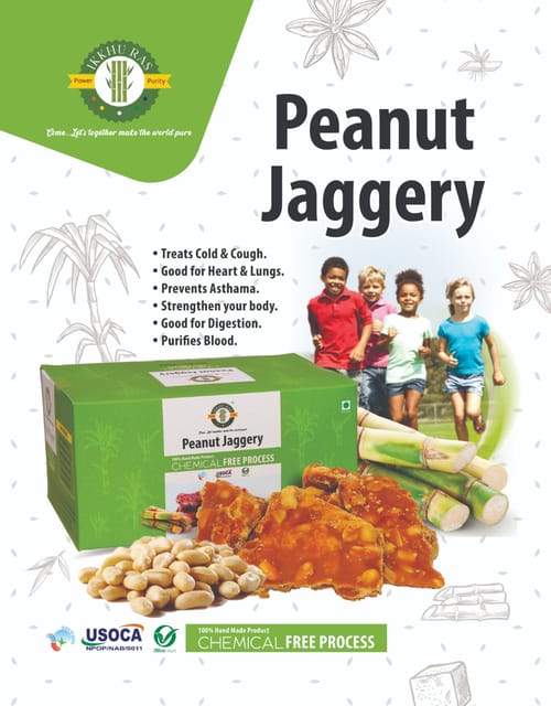 Peanut Jaggery 800 gm / Gud / Gur Moongfali ki Patti