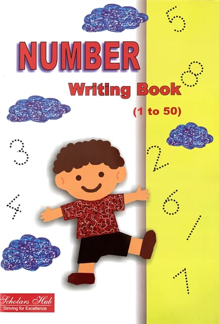 Number Writing Book.(1-50).