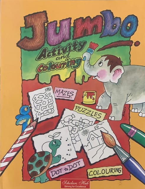 Jumbo Activity & Colouring Book.