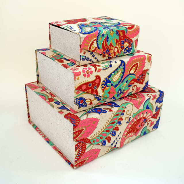 GAUKRITI FOLDING BOX SET OF 3