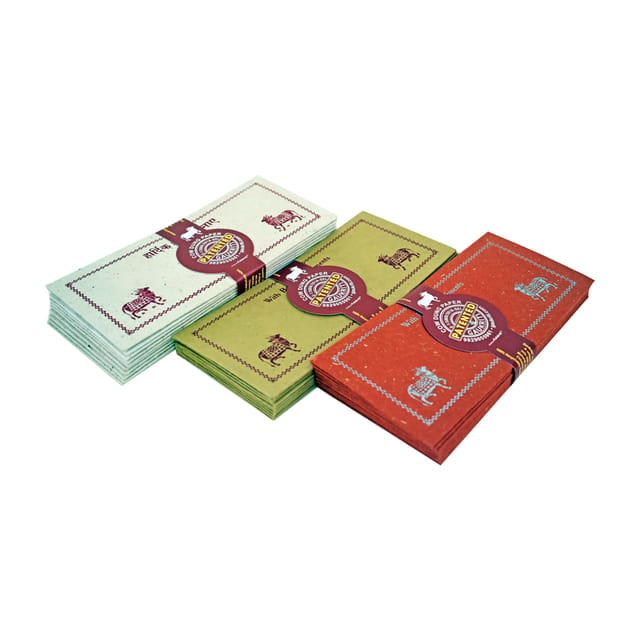 Gaukriti Gift Envelope Set of Three Pack of 10 Each