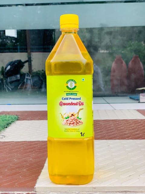 Ground Nut Oil 1 Ltr / Moongfali Tel