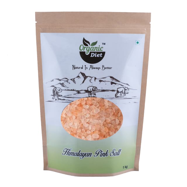 Himalayan Pink Salt Sabut / Sendha Namak 1 kg / Rock Salt Ganules