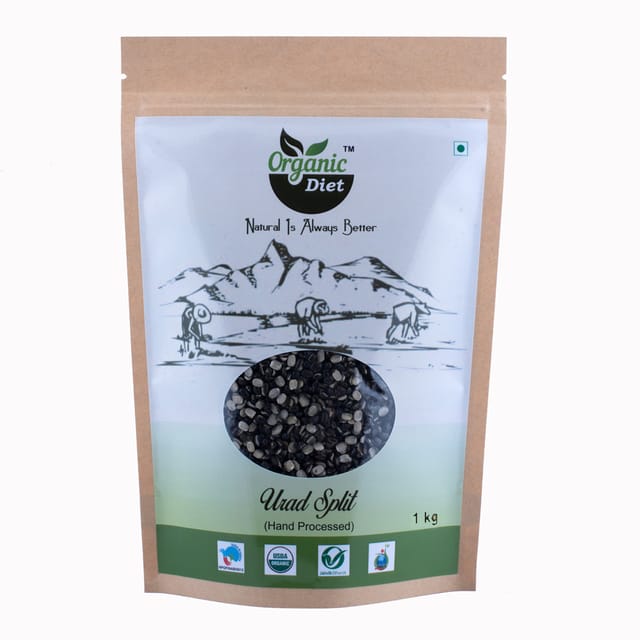 Urad Dal Split 1 kg / Kaali Urad / Urad Chilka