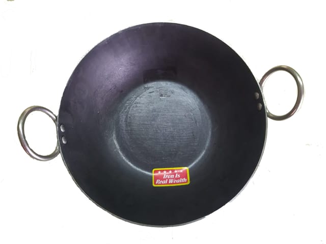 Iron Kadhai 9" with handle