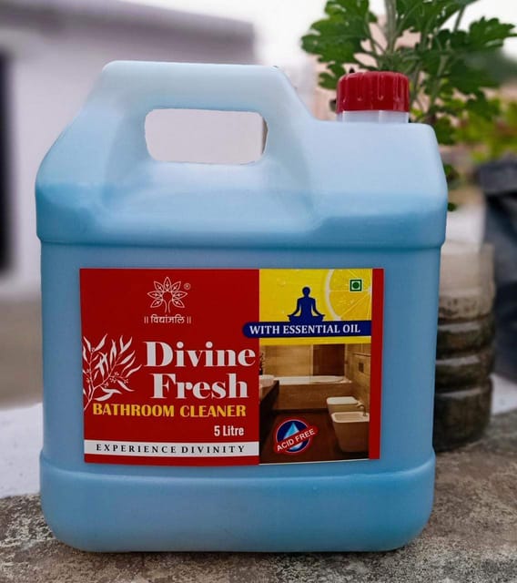 Divine Fresh Toilet & Bathroom Cleaner 5 Ltr
