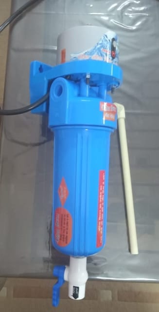 Ahinsa Filter + Geyser 2 in 1 with Mounting Plate, Outlet Pipe fitting and extra Filter Cloth @ 50% discount
