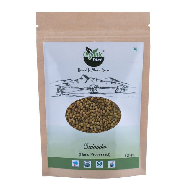 Coriander Whole / Dhania Sabut / Dhaniya 500 gm