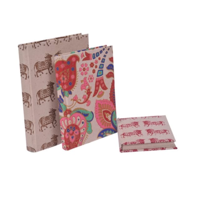Set of Diary 3 pcs Hard Binding