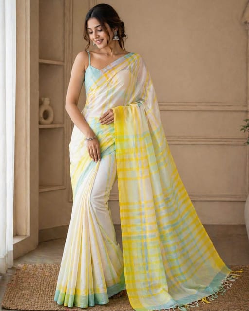 Handloom Cotton Saree (VH219)