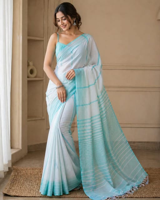 Handloom Cotton Saree (VH220)