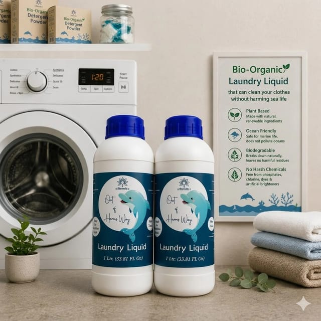 Laundry Liquid (Out of Harm's Way) for Machine Wash 1 ltr